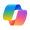 Logo de Microsoft Copilot, asistente de IA integrado para la automatización de tareas, creación de contenido y productividad empresarial.