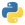 Logo de Python, el lenguaje de programación principal para Data Science, Machine Learning y automatización.