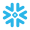 Logo de Snowflake, Data Warehouse en la nube para el almacenamiento y análisis elástico de datos corporativos.