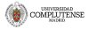 Logo de la Universidad Complutense de Madrid (UCM), institución académica líder