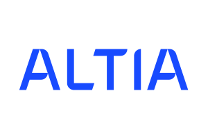 Logo de Altia, referente en el sector con presencia en el equipo docente de la UCM.