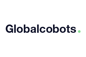Logo de GlobalCobots, referente en el sector con presencia en el equipo docente de la UCM.