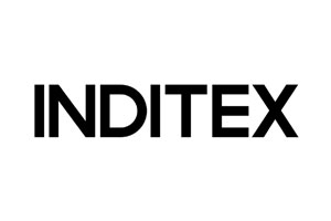 Logo de Inditex, referente en el sector con presencia en el equipo docente de la UCM.