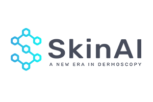 Logo de SkinAI, referente en el sector con presencia en el equipo docente de la UCM.